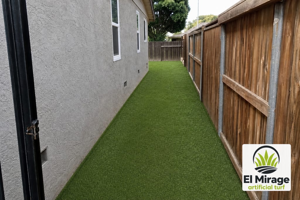 Artificial turf installation photo