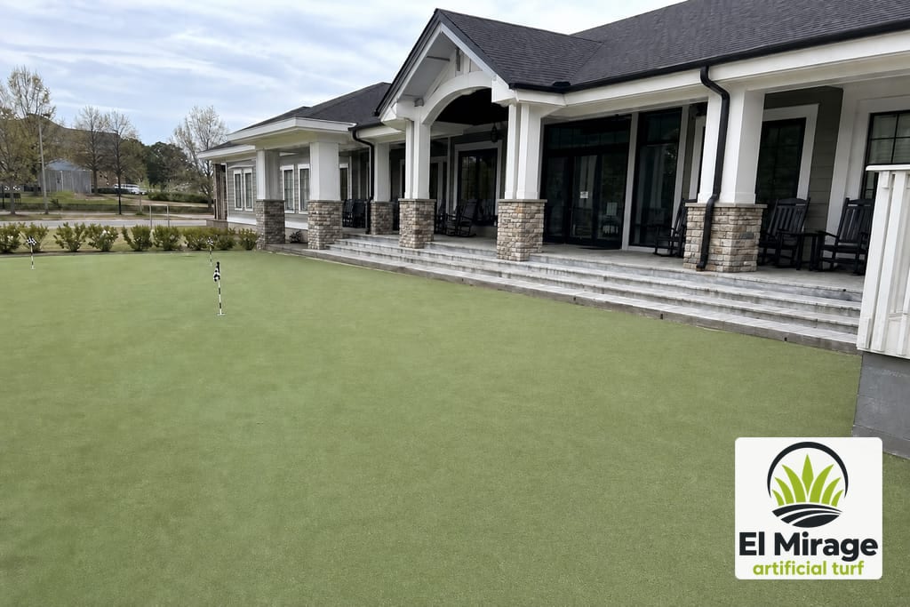 Clubhouse and Putting Green Turf photo