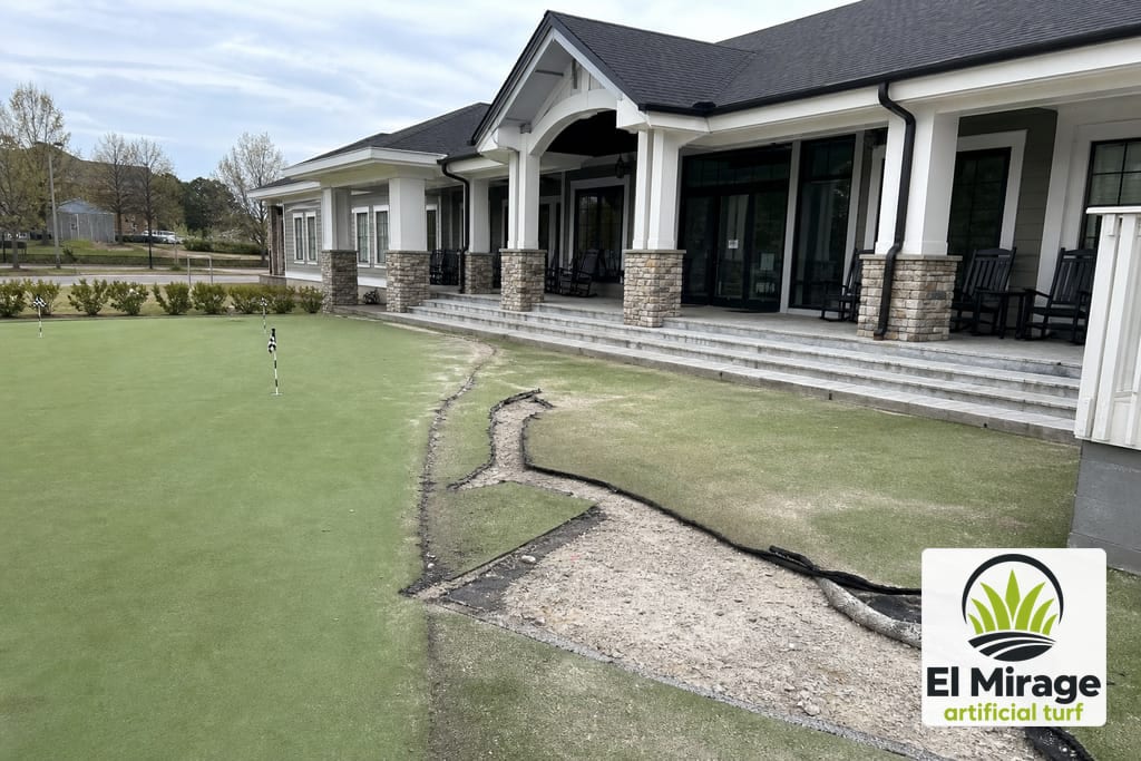 Clubhouse and Putting Green Turf photo