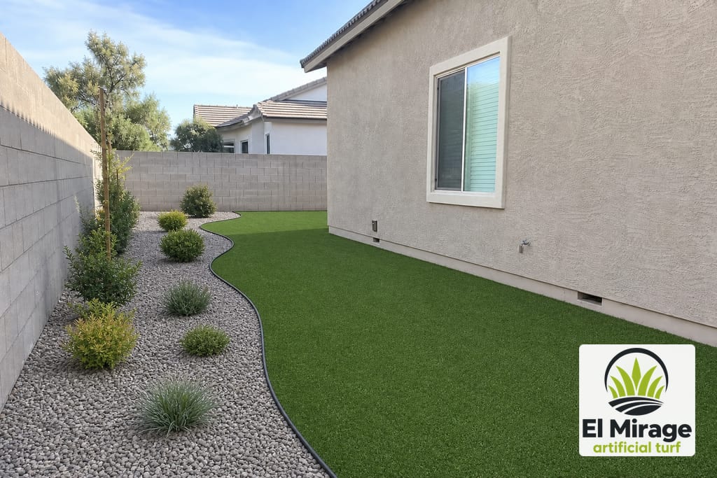 Xeriscape + Turf Combo Design photo