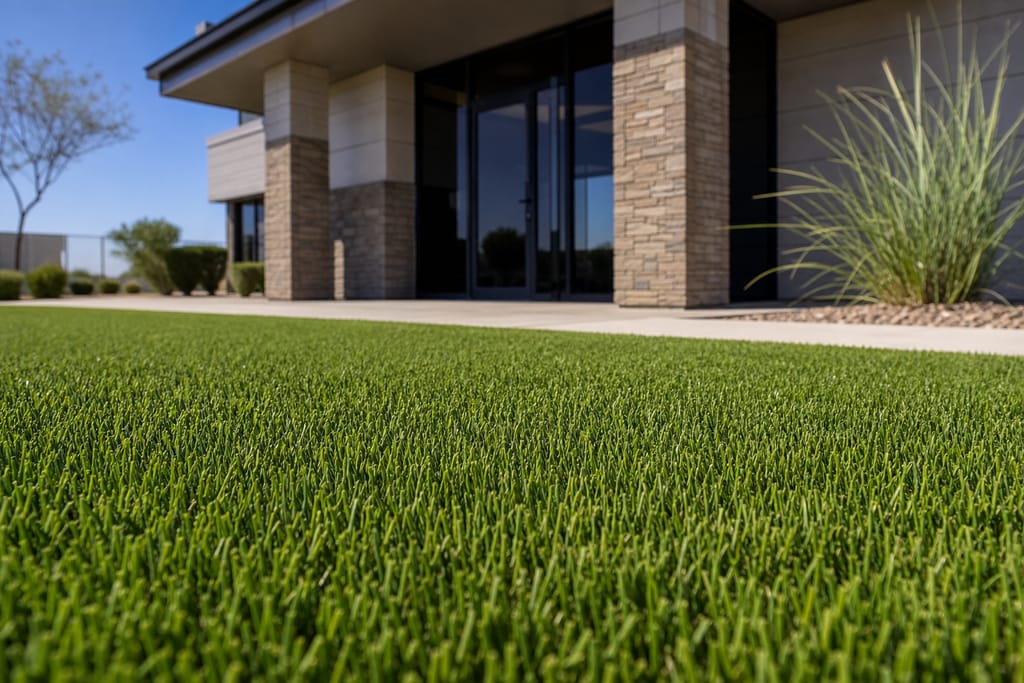 Lawn-style turf blades photo