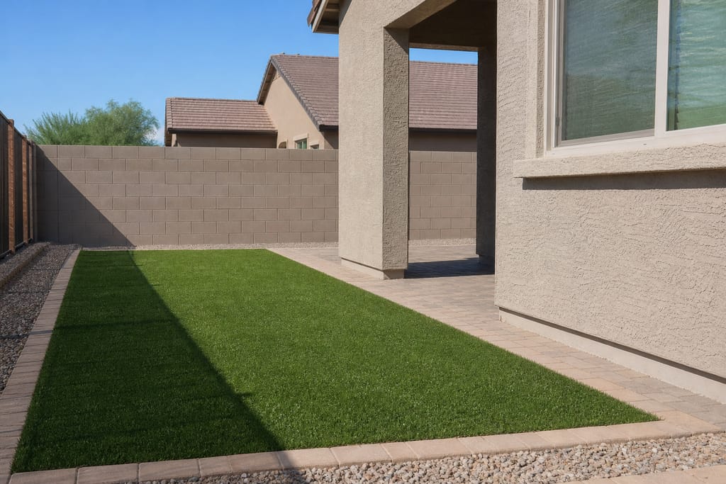 Uniform pile height turf photo