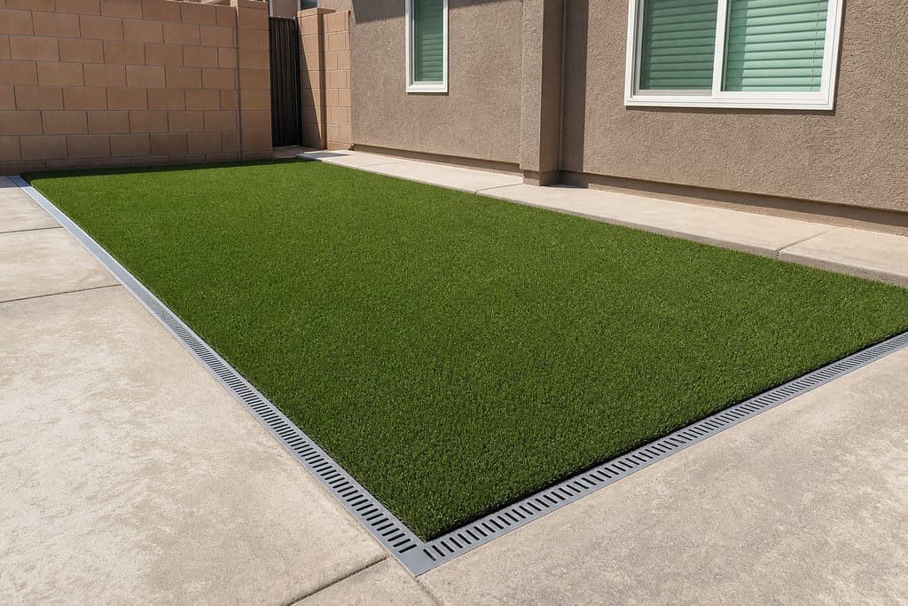 Perimeter flush channels photo
