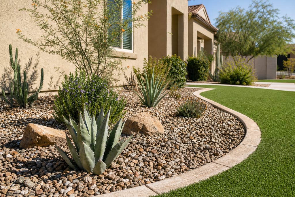 Drought-tolerant plant stock photo