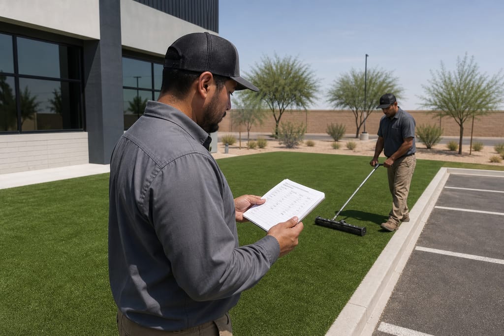 Maintenance report delivery photo