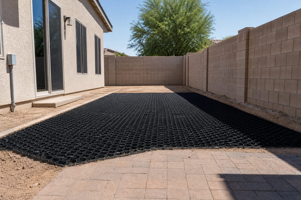Base drainage layer photo