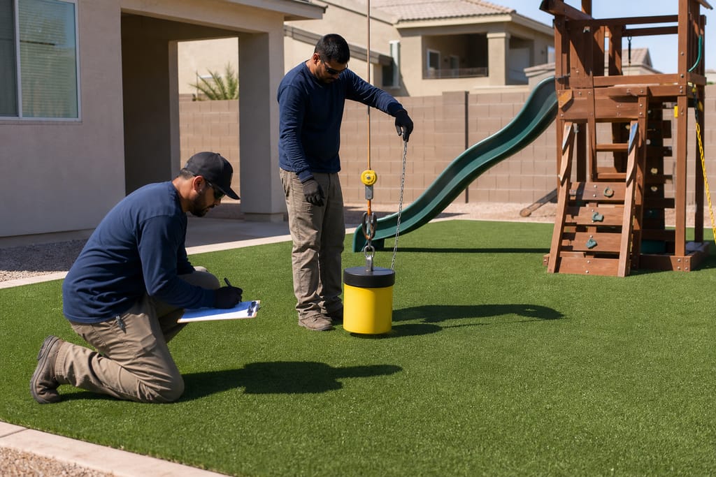 Impact testing photo