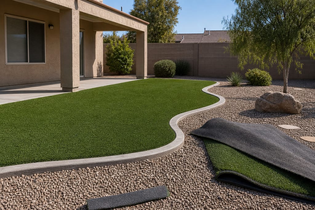 Turf fitting photo