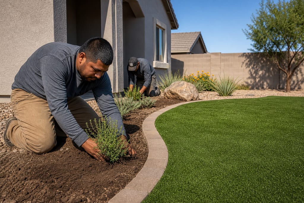 Plant bed integration photo